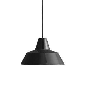 Made By Hand Workshop Lamp W4 Ø: 50 cm - Shiny Black OUTLET