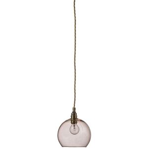 Ebb & Flow Rowan Pendant Lamp S Ø: 15,5 cm - Bright Coral/Gold