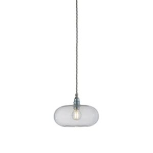 Ebb & Flow Horizon Pendant Lamp S Ø: 21 cm - Clear/Silver