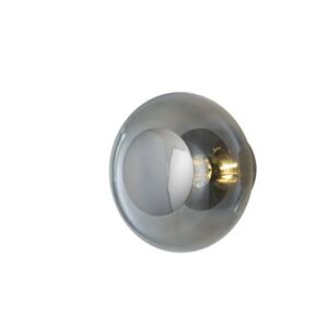 Ebb & Flow Horizon Ceiling/Wall Lamp S Ø: 21 cm - Smokey Grey/Silver