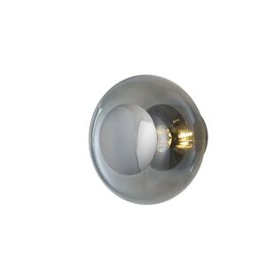 EBB & FLOW Horizon Ceiling/Wall Lamp S Ø: 21 cm - Smokey Grey/Silver