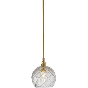 EBB & FLOW Rowan Pendant Lamp Crystal S Ø: 15,5 cm - Large Check/Gold