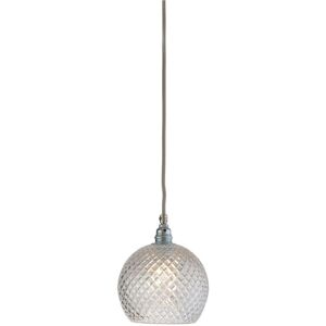 Ebb & Flow Rowan Pendant Lamp Crystal S Ø: 15,5 cm - Small Check/Silver