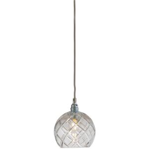 Ebb & Flow Rowan Pendant Lamp Crystal S Ø: 15,5 cm - Large Check/Silver