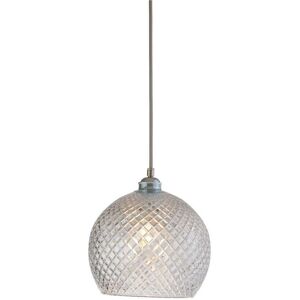 Ebb & Flow Rowan Pendant Lamp Crystal M Ø: 22 cm - Small Check/Silver