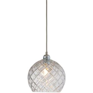 Ebb & Flow Rowan Pendant Lamp Crystal M Ø: 22 cm - Medium Check/Silver