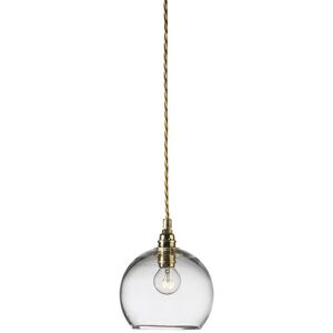 Ebb & Flow Rowan Pendant Lamp S Ø: 15,5 cm - Clear/Gold