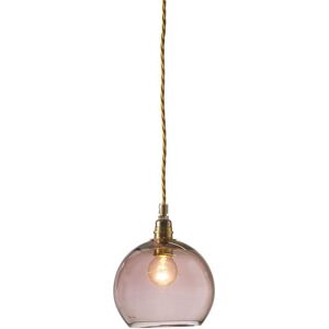 Ebb & Flow Rowan Pendant Lamp S Ø: 15,5 cm - Obsidian/Gold