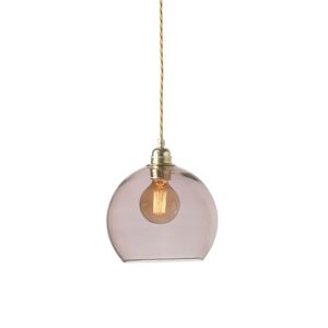 Ebb & Flow Rowan Pendant Lamp M Ø: 22 cm - Obsidian/Gold