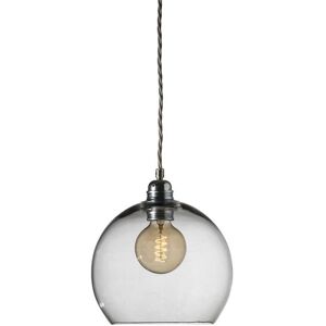 Ebb & Flow Rowan Pendant Lamp M Ø: 22 cm - Smokey Grey/Silver