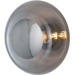 Ebb & Flow Horizon Ceiling/Wall Lamp L Ø: 36 cm - Smokey Grey/Silver