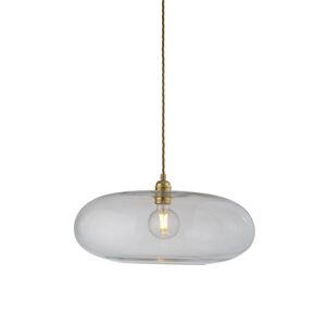 Ebb & Flow Horizon Pendant Lamp XL Ø: 45 cm - Clear/Gold