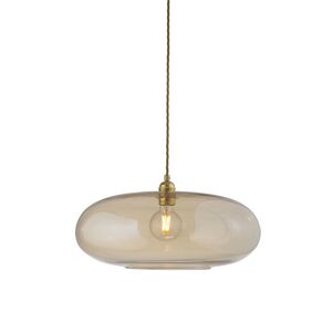 Ebb & Flow Horizon Pendant Lamp XL Ø: 45 cm - Golden Smoke/Gold
