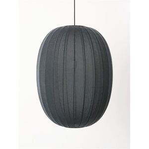 Made By Hand Knit-Wit Oval High Pendant Ø: 65 cm - Black