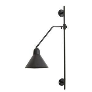 Nordal BUCK væglampe - H: 82 cm - Sort