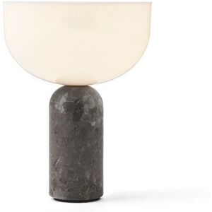 New Works Kizu Portable Table Lamp Ø: 18 cm - Gris Du Marais / White Acrylic