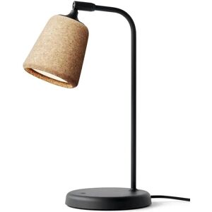 New Works Material Table Lamp H: 45 cm - Cork/Black base