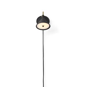 Audo Copenhagen Cast Sconce Wall Lamp W. Diffuser Ø: 18,5 cm - Black