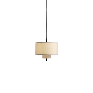 New Works Margin Pendant Lamp Ø: 50 cm - Beige/Black