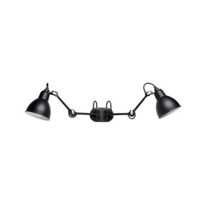 DCW Editions Lampe Gras N204 Double Bathroom Væglampe 2x32,9 cm - Sort/Sort