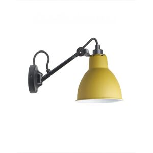 DCW Editions Lampe Gras N104 Væglampe L: 17 cm - Sort/Gul