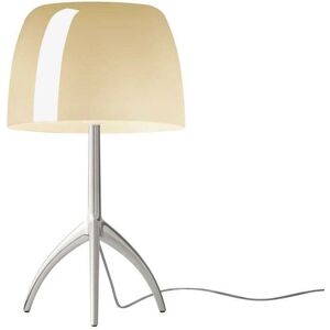 Foscarini Lumiere Grande Bordlampe H: 45 cm - Alluminio/Bianco Caldo