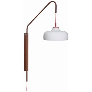 Hübsch Current Wall Light H: 111 cm - Red/Maroon FORUDBESTIL: SLUT AUGUST 2024