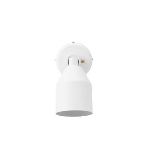 Normann Copenhagen Klip Væglampe H: 15,8 cm - Hvid