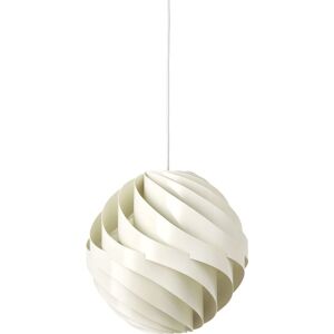 GUBI Turbo Pendant Ø: 36 cm - Alabaster White Glossy