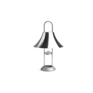HAY Mousqueton Portable Lampe H: 30 cm - Brushed Stainless Steel