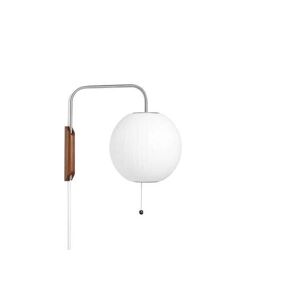 HAY Nelson Ball Wall Sconce Cabled Small H: 42,5 cm - Off White FORUDBESTIL: START JUNI 2024