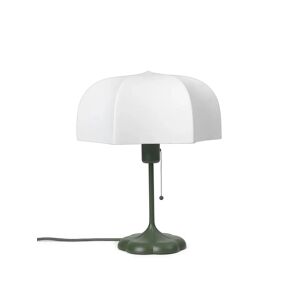 Ferm Living Poem Table Lamp H: 42 cm - White/Grass Green