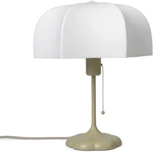 Ferm Living Poem Table Lamp H: 42 cm - White/Cashmere