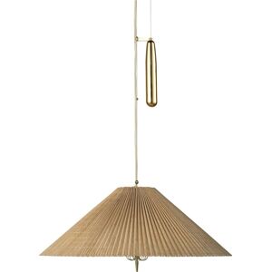 Gubi A1972 Pendant Large Ø: 62 cm - Brass/Bamboo