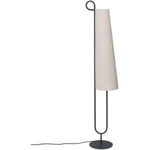 Ferm Living Ancora Gulvlampe H: 150 cm - Black/Natural