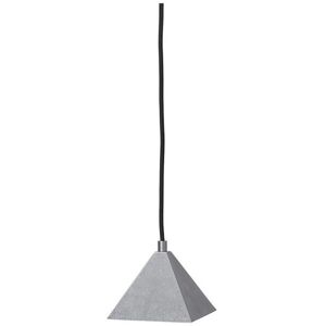 Ferm Living Kare Pendant 12,5x12,5 cm - Tumbled Stainless Steel