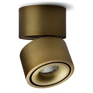 ANTIDARK Easy Mini Væg/Loftlampe W75 LED 2700K Ø: 7,5 cm - Brushed Brass