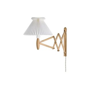 Le Klint SAX Wall Lamp Anniversary Edition D: 60 cm - Nature Oak/Brass Fitting