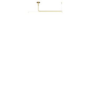 Lampefeber Ambrosia 120 Loftlampe L: 120 cm 2700k - Matt Gold