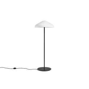 Hay Pao Glass Floor Lamp H: 120 cm - White/Opal Glass