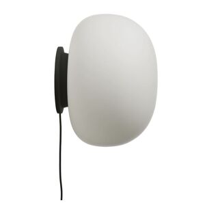 Frandsen Supernate Wall Lamp Ø: 38 cm - Opal White/Black