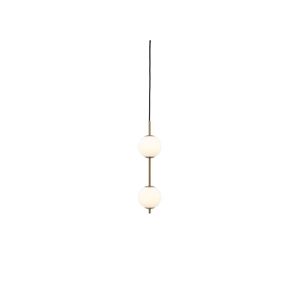 Umage Audrey 2 Pendant H: 49 cm - Plated Brass/White