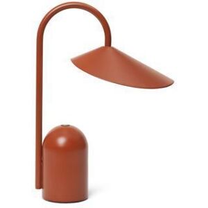 Ferm Living Arum Portable Lamp H: 30 cm - Oxide Red FORUDBESTIL: SLUT JULI 2024