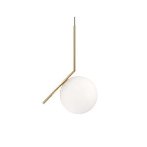 FLOS IC Lights Pendel S2 10 Anniversary Ø: 30 cm - Gold Plate 24 Carat