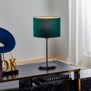 Duolla Bordlampe Golden Roller højde 50 cm mørkegrøn/guld