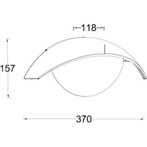 Prios LED-indbygningslampe Helina, hvid, 22 cm, 24 W, dæmpbar