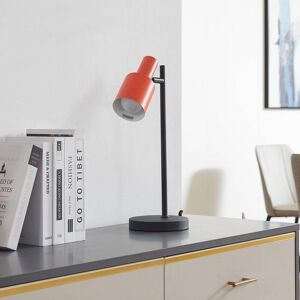 Lindby bordlampe Ovelia, orange/sort