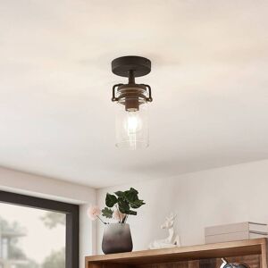 Lindby Vintus loftlampe, sort