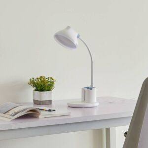 Lindby LED-bordlampe Zephyra, hvid, CCT, dæmpbar