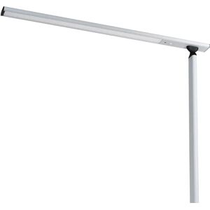 Prios Zyair LED-gulvlampe til kontor sølv 108,4 cm